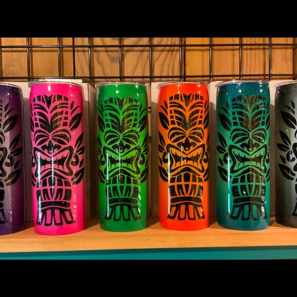 Tiki Tumbler - Orange - Picture 2 of 3